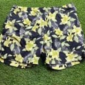 Tommy Bahama Swim Trunks XL Yellow‎ Floral Hawaiian Shorts Relax Fit